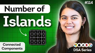 Number of Islands Connected Components in Matrix Leetcode 200