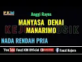 Download Lagu MANYASA DENAI MANARIMO || Anggi Rayns [Karaoke//Lirik] NADA RENDAH PRIA