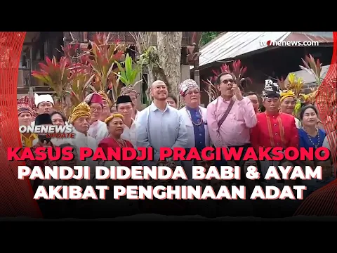 Hadiri Sidang Adat, Pandji Minta Maaf di Hadapan 32 Wilayah Adat Toraja