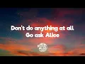 Jefferson Airplane - White Rabbit (Lyrics)