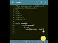 Python code to print pattern using nested loop
