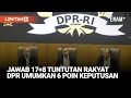 Download Lagu Kejutan Pimpinan DPR Keluarkan 6 Poin Keputusan Respons 17+8 Tuntutan Rakyat | Liputan6