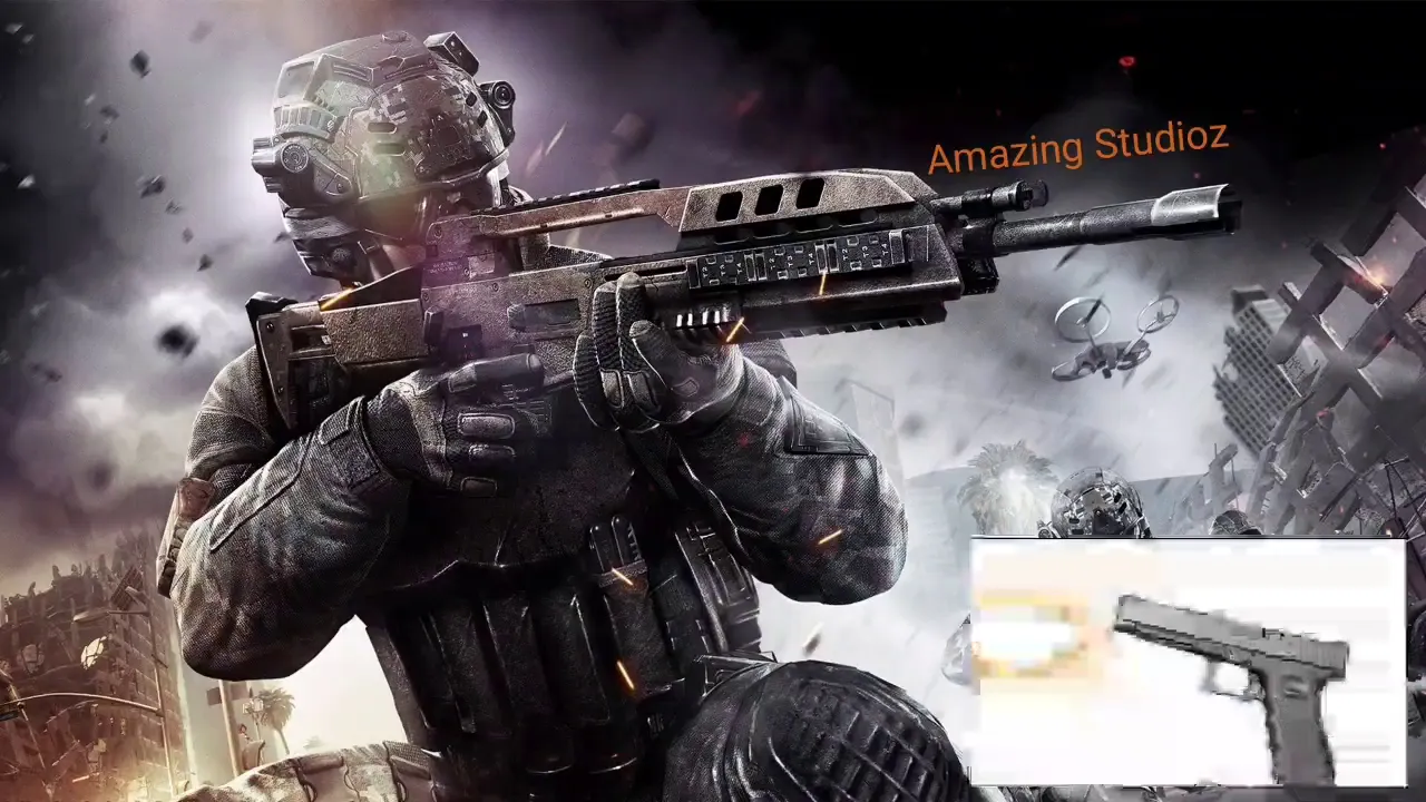 SHOOTING GUN SOUND GLOCK G19 720p