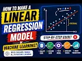 How to make linear Regression model in Machine learning lesson 7