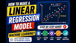 How to make linear Regression model in Machine learning lesson 7