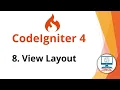 Curso CodeIgniter 4 View Layouts