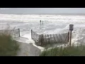 High tide brings massive waves to streets at 71st Avenue North in Myrtle Beach
