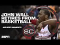 John Wall retires from basketball The BEST moments of his NBA career SportsCenter