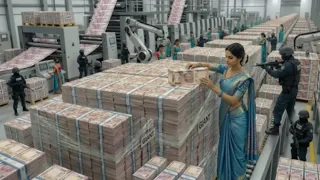 Inside the Indian Currency Factory (Full Process) How Banknotes Are Made
