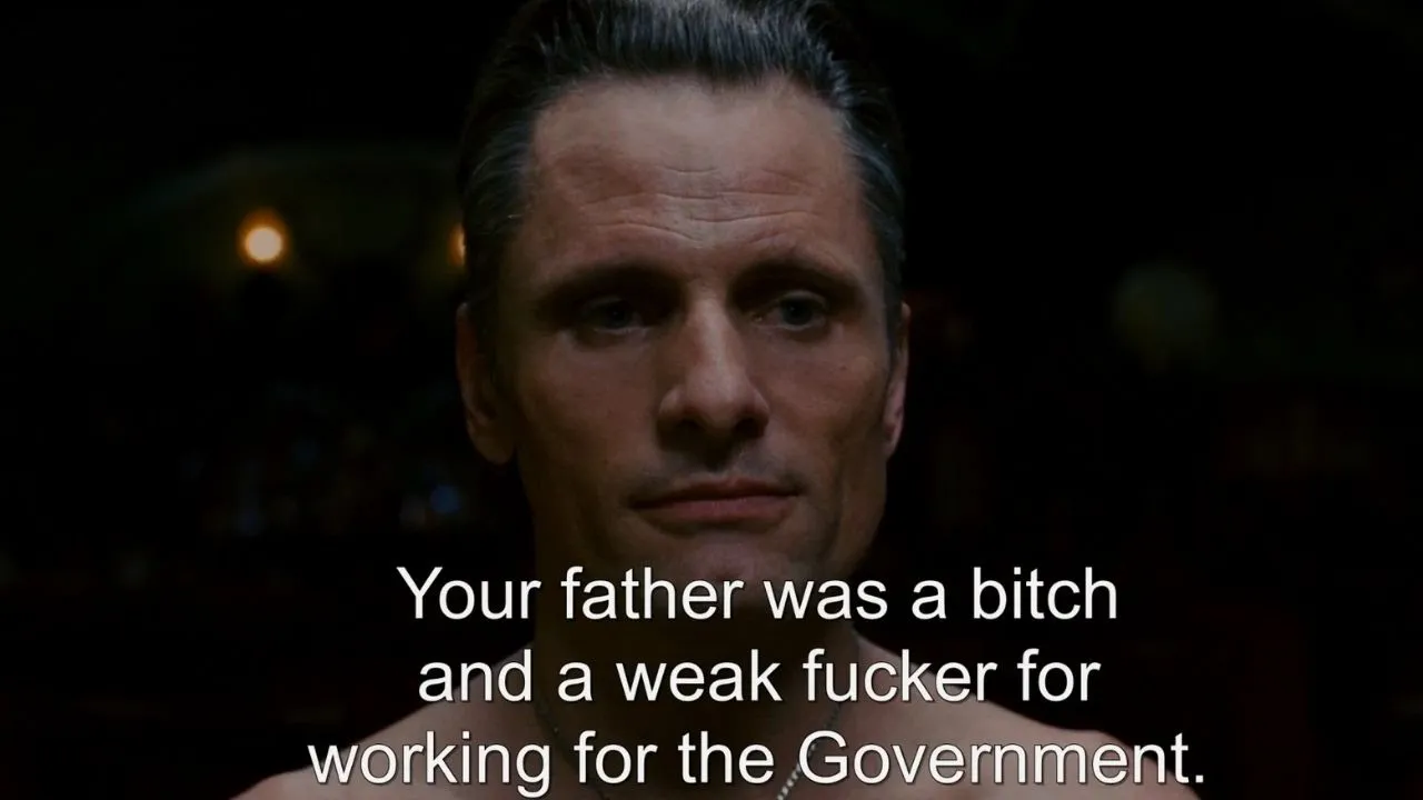 Eastern Promises (2007) - Nikolai's Promotion to "Boss" Status a.k.a "Getting Stars"