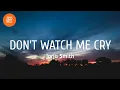 Download Lagu Jorja Smith - Don't Watch Me Cry (Lyrics) [Cover By Alexandra Porat]