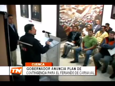 Gobernador anuncia plan de contingencia para el feriado de carnaval