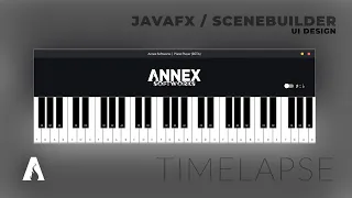 JavaFX Timelapse - Java Piano Player App