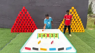 The Ultimate Ball Rolling Challenge! 🎯⚽ Who Can Reach the Final Score First?