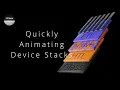 How to Quickly and Easily Create Stacking and Sliding Animations in Blender