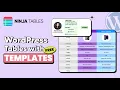 How to Create WordPress Tables Instantly with FREE Table Templates