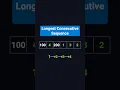 Longest Consecutive Sequence - LeetCode 128
