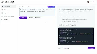 Generate SQL with AI GPT-4 in Seconds Quick Guide