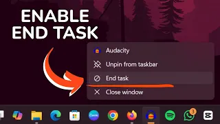 How to Enable Quick Task Closing in Windows