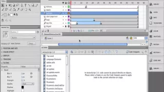 54 Adobe Flash - Code Snippets and Frame Labels