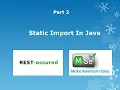 2 Static Import In Java