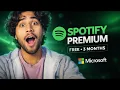 Get Spotify Premium FREE for 3 Months Microsoft Rewards Email Offer 2026