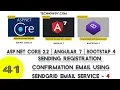 Angular 7 Asp Net Core - Sending Registration Confirmation Email Using SendGrid