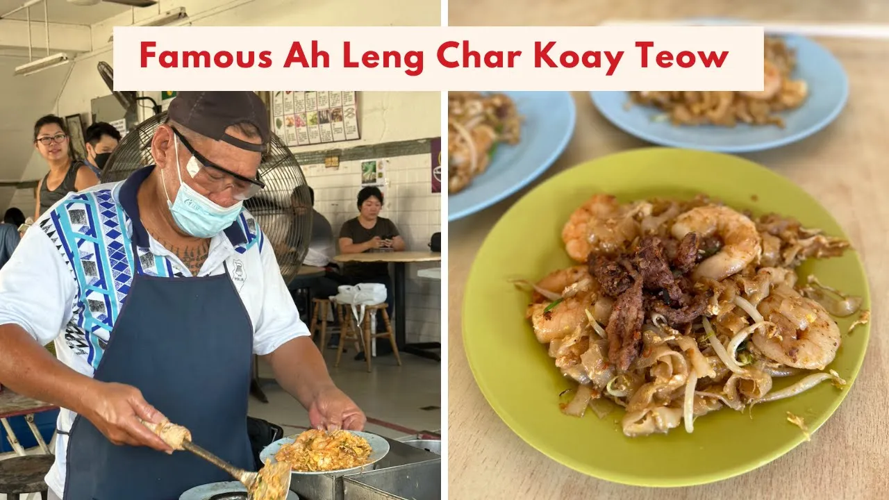 [Penang, Malaysia] We tried Char Koay Teow with Mantis Shrimps!   Ah Leng Char Koay Teow