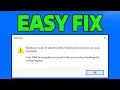 How To Fix Windows Could Not Start The Server Service on Local Computer FIX - 2026