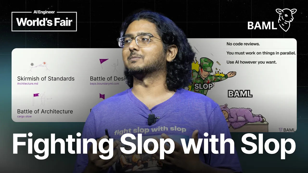 fighting slop with slop — Vaibhav Gupta, Boundary: video thumbnail