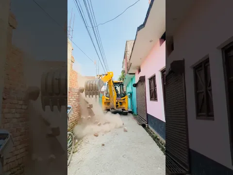 Buldozer ne sub tod diya😰🥺 #suspense #moralstories #motivational