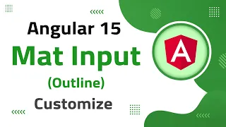 8 Mat-Form-Field Input outline Customization in Angular 15 angular 15 tutorial