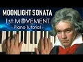 Download Lagu Beethoven - Moonlight Sonata - 1st Movement PIANO TUTORIAL LESSON