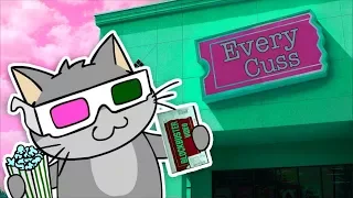 every cuss in cat goes to blockbuster 