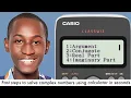 COMPLEX NUMBERS IN CASIO FX-991 EX CLASSWIZ CALCULATOR New Trick