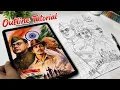 Independence Day Drawing Netaji Drawing Bhagat Singh Drawing Gandhi ji Drawing 15 August Drawing