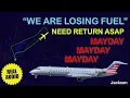Download Lagu MAYDAY. Aircraft is losing fuel in flight. PSA Airlines CRJ-700. Jackson Airport. Real ATC