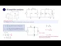 032 Common Emitter Amplifier Small-Signal Mid-Frequency Analysis Using h-Parameters
