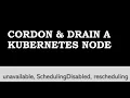Cordon and Drain a k8S node CKA practice question Practical Demo