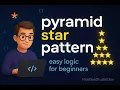 How to Print Pyramid Star Pattern in JavaScript Easy Logic for Beginners