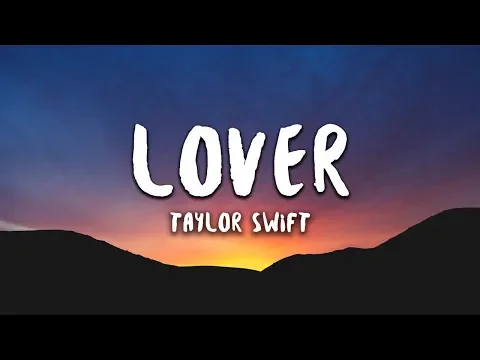 Download MP3 Taylor Swift - Lover (Lyrics)