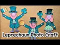 St Patrick s Day Leprechaun Photo Craft Editable Template Easy Classroom Craft