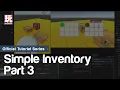Simple Inventory PART 3 Syncing All Inventories Finishing Touches