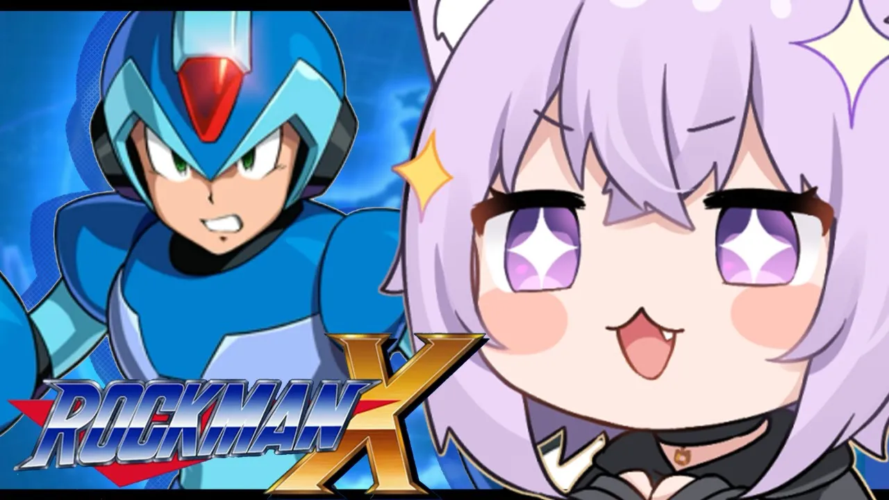 【🔵 ロックマンX 】完全初見でれっつご～～～～！#01【 猫又おかゆ/ホロライブ 】