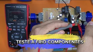 TESTE Á FRIO COMPONENTES DIRETO NO CIRCUITO,  TÉCNICA PARA MEDIR DIRETO NA PLACA ELETRÔNICA
