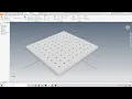 Autodesk Inventor Professional 2020 HOW TO USE RECTANGULAR PATTERN