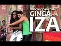 IZA | GINGA - Fã dançando no palco coreografia oficial - Bruno Leonel