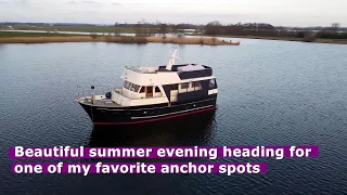 From Quay to Bay. Solo cruisin’ the Ringvaart canal at night. S2/E34