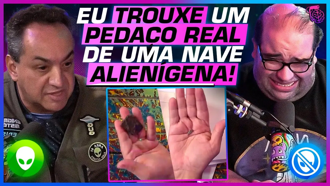UFÓLOGO SURPREENDE e leva PROVAS REAIS de MATERIAL ALIENÍGENA (CASO UBATUBA) - SACANI E BOAVENTURA