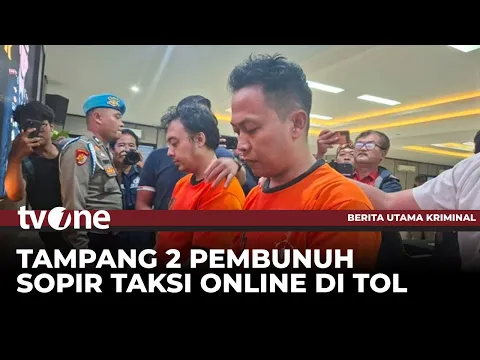 2 Pembunuh Sopir Taksi Online di Tol Jagorawi Ditangkap